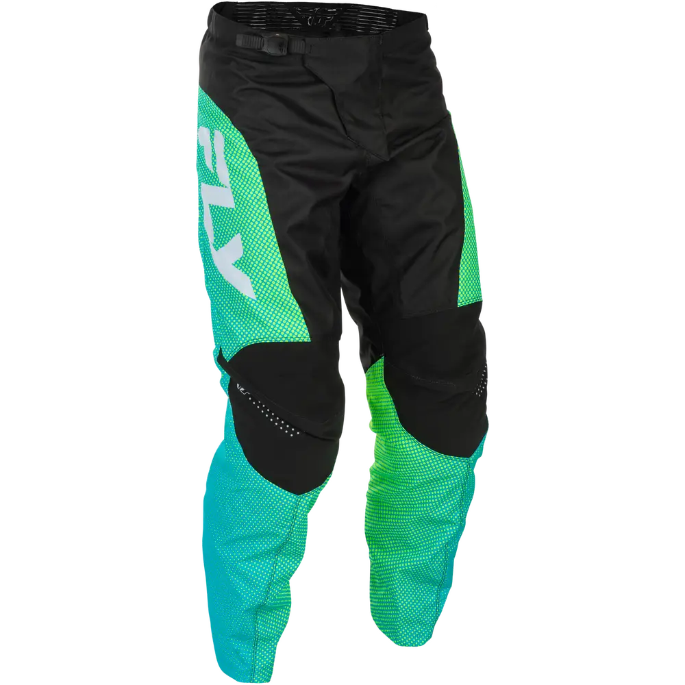 Pantalones Fly Racing F-16 Aqua/Black/White