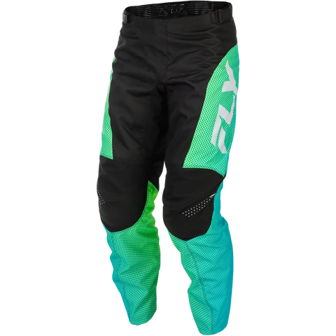 Pantalones Fly Racing F-16 Aqua/Black/White