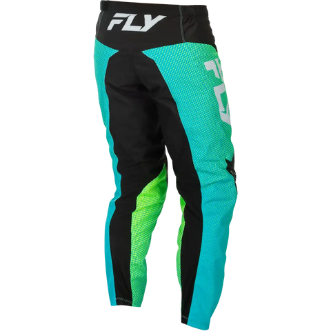 Pantalones Fly Racing F-16 Aqua/Black/White