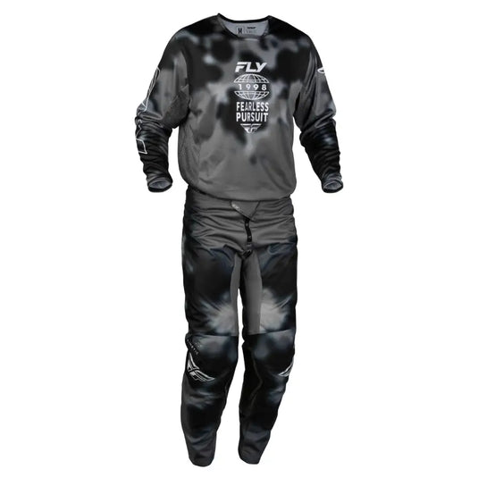 Pantalones Fly Racing Kinetic Blur Black/Grey