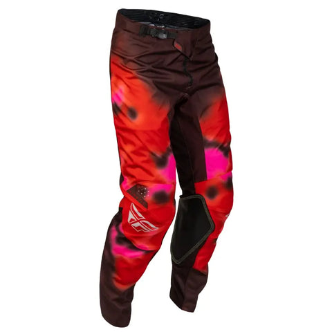 Pantalones Fly Racing Kinetic Blur Red/Maroon