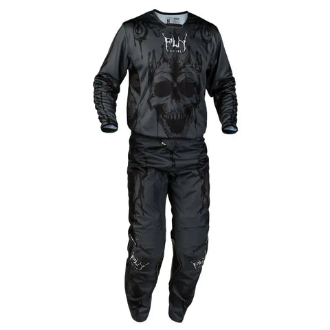 Pantalones Fly Racing Kinetic Dark Series Grey/Black