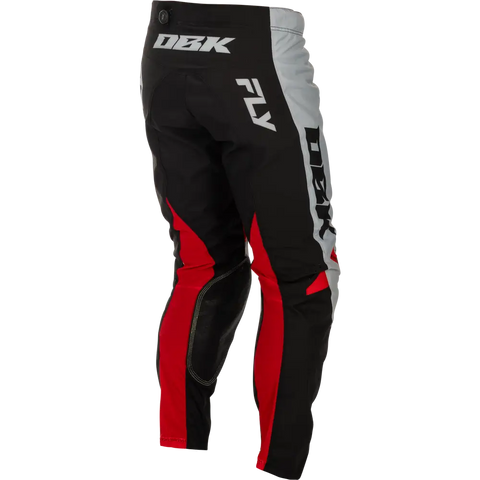 Pantalones Fly Racing Kinetic DBK Grey/Black/Red