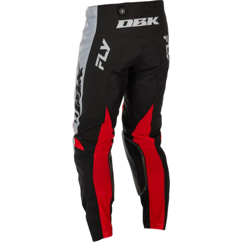 Pantalones Fly Racing Kinetic DBK Grey/Black/Red