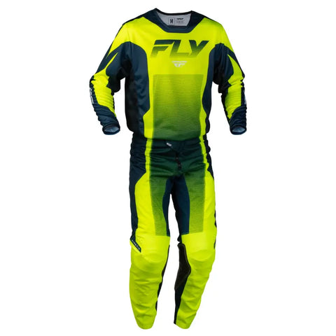 Pantalones Fly Racing Kinetic Fade Hi-Vis/Navy/White