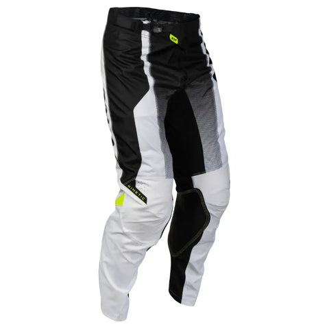 Pantalones Fly Racing Kinetic Fade White/Black/Hi-Vis