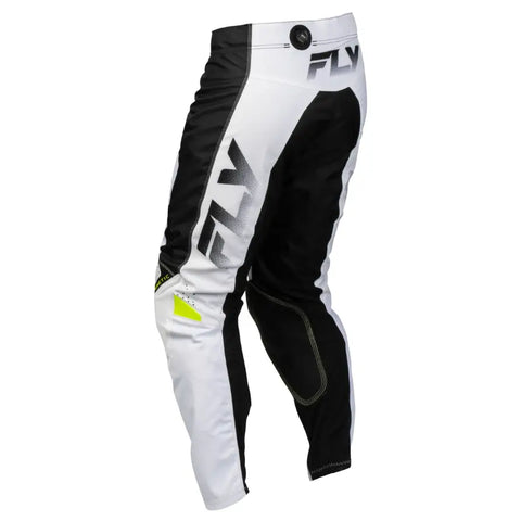 Pantalones Fly Racing Kinetic Fade White/Black/Hi-Vis