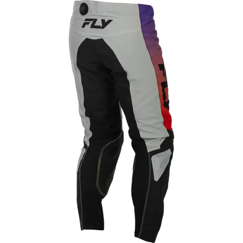 Pantalones Fly Racing Kinetic Grey/Red/Purple/Black