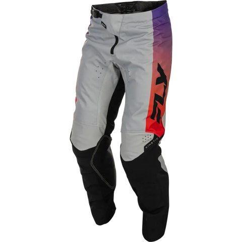 Pantalones Fly Racing Kinetic Grey/Red/Purple/Black