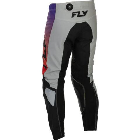 Pantalones Fly Racing Kinetic Grey/Red/Purple/Black