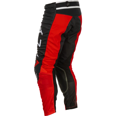 Pantalones Fly Racing Kinetic Mesh Center Black/White/Red