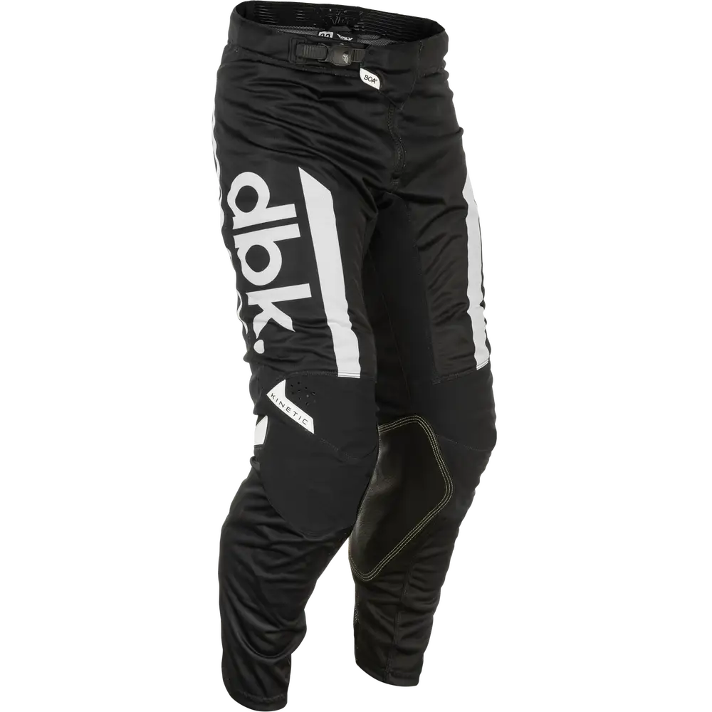 Pantalones Fly Racing Kinetic Mesh DBK Black/White