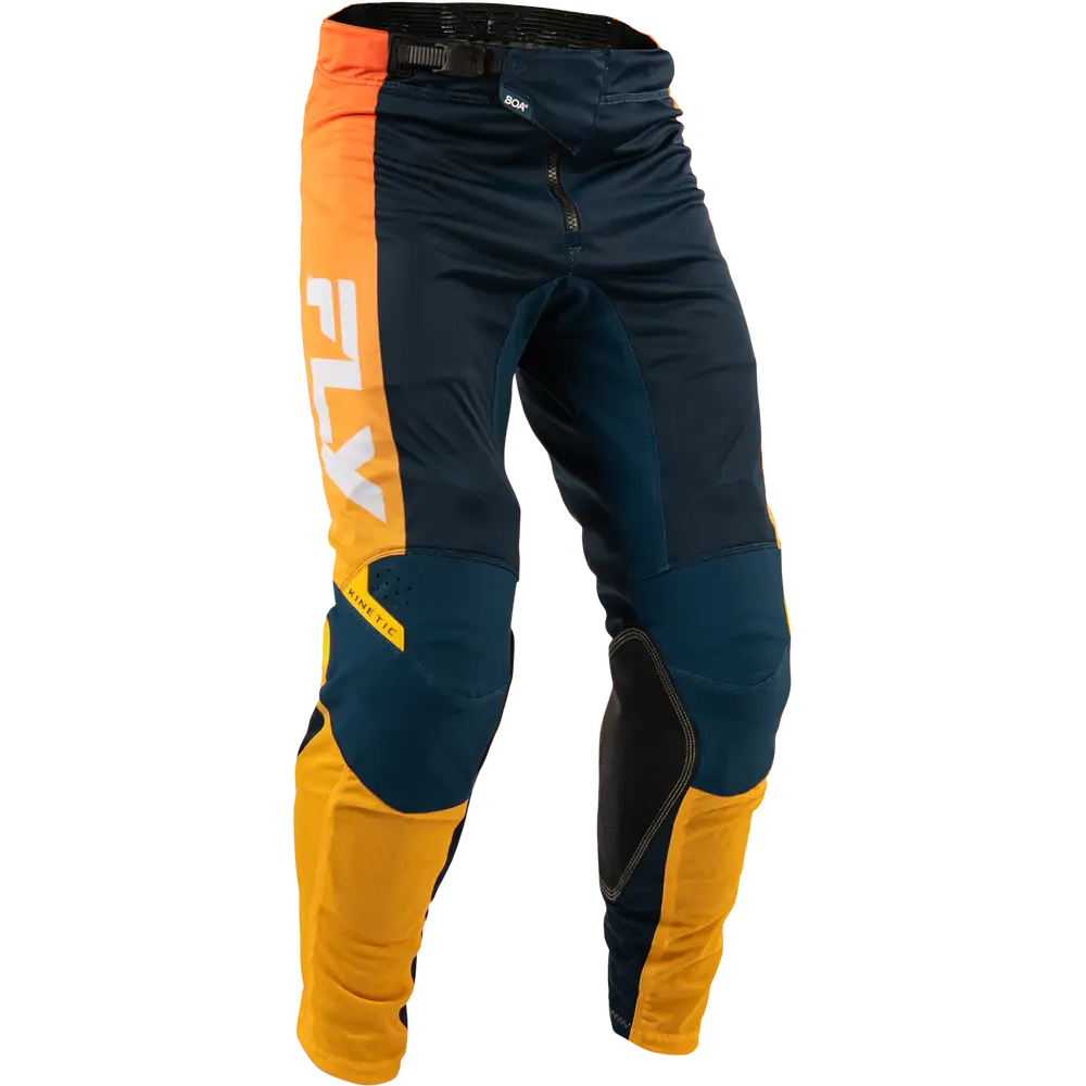 Pantalones Fly Racing Kinetic Mesh Navy/Orange