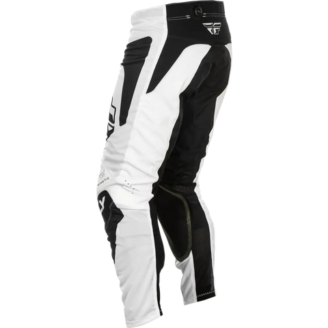 Pantalones Fly Racing Kinetic Mesh Sym White/Black