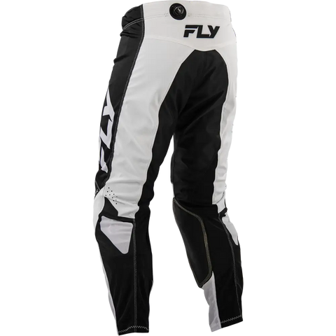 Pantalones Fly Racing Kinetic Mesh White/Black