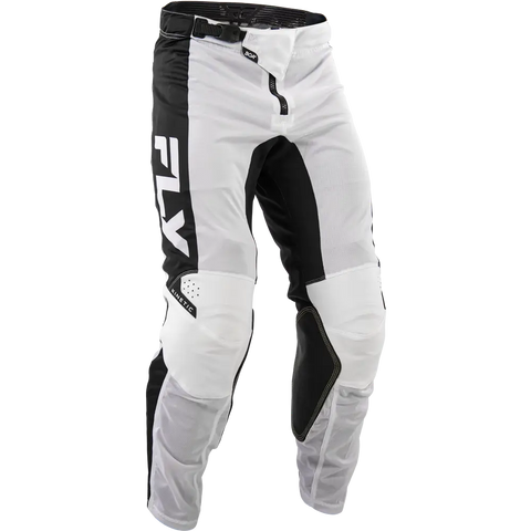 Pantalones Fly Racing Kinetic Mesh White/Black