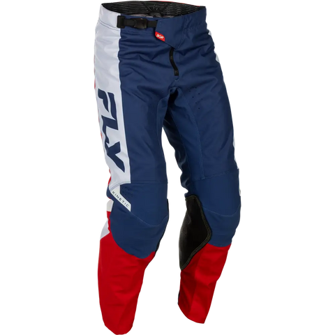 Pantalones Fly Racing Kinetic Red/White/Blue