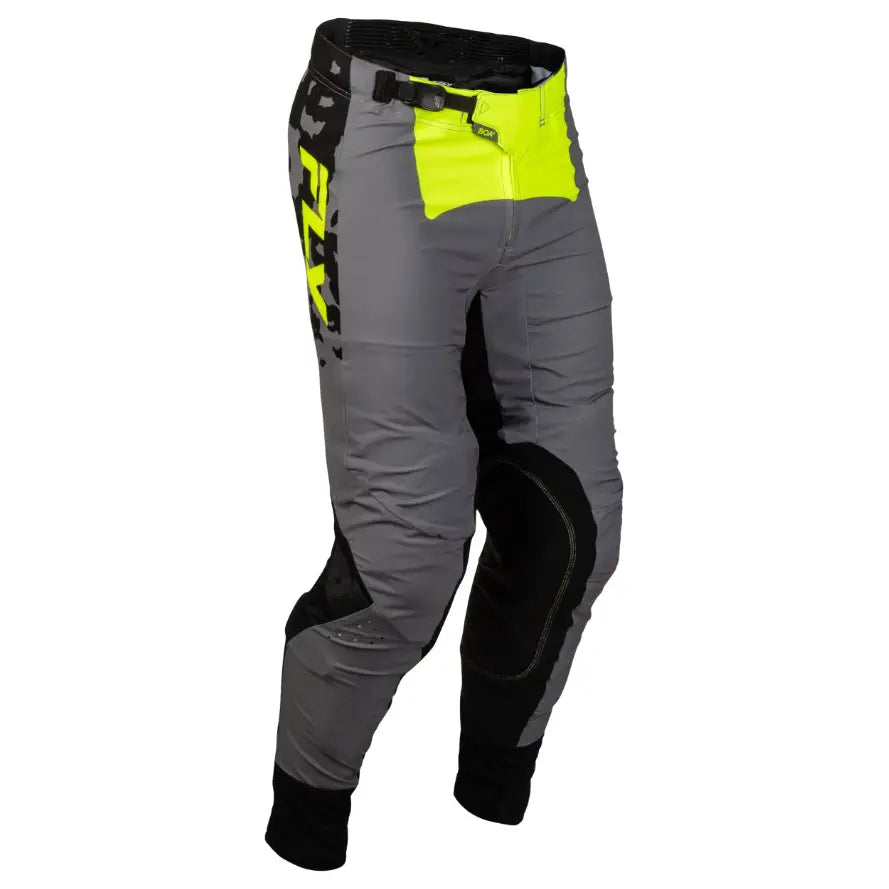 Pantalones Fly Racing Lite Flake Grey/Hi-Vis/Black