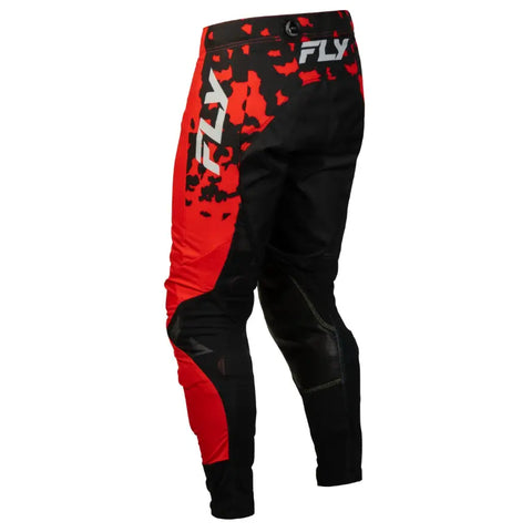 Pantalones Fly Racing Lite Flake Red/Grey/Black