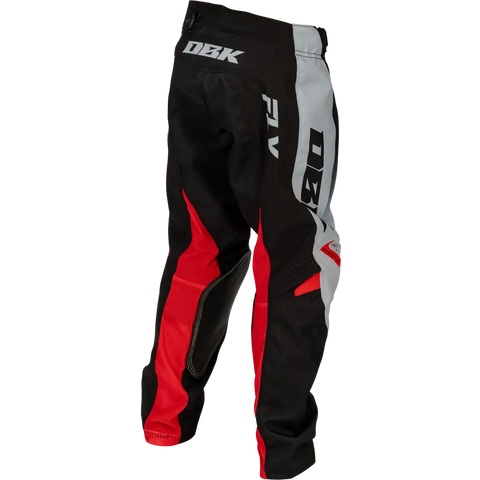 Pantalones para Niño Fly Racing Youth Kinetic DBK Grey/Black/Red