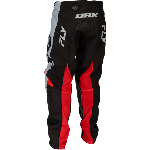 Pantalones para Niño Fly Racing Youth Kinetic DBK Grey/Black/Red
