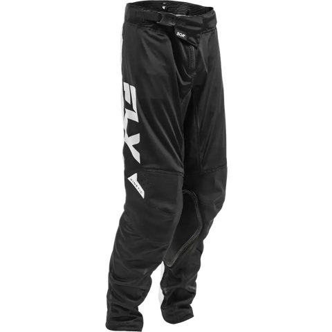 Pantalones Fly Racing Youth Kinetic Mesh Black/White