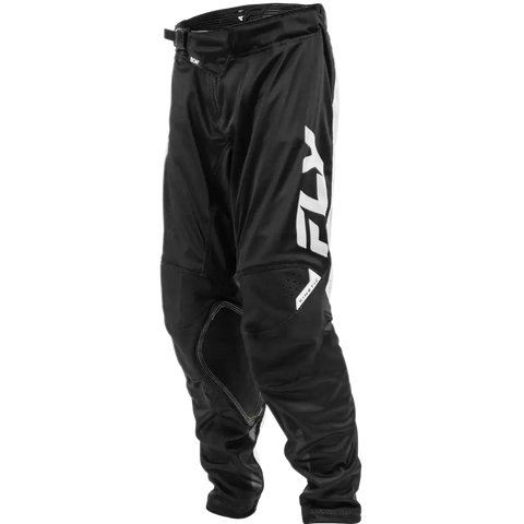 Pantalones Fly Racing Youth Kinetic Mesh Black/White