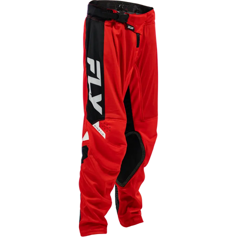Pantalones Fly Racing Youth Kinetic Mesh Red/Black/White