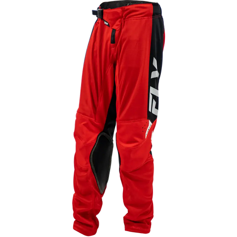 Pantalones Fly Racing Youth Kinetic Mesh Red/Black/White