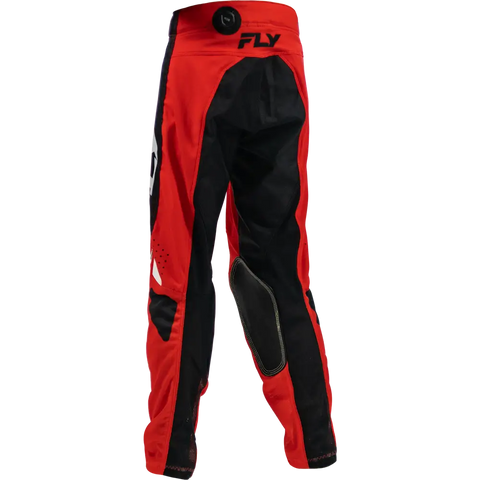 Pantalones Fly Racing Youth Kinetic Mesh Red/Black/White