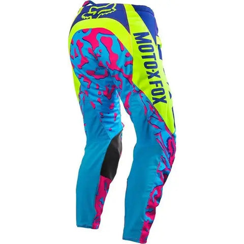 Pantalones Fox Racing 180 Mujer Blue/Pink/Yellow