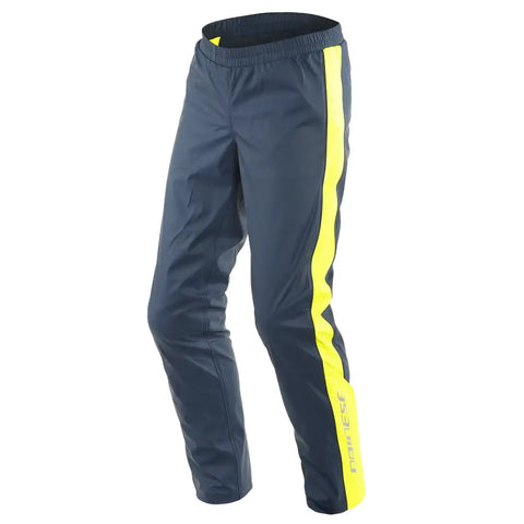 Pantalones Impermeables Dainese Storm 2 Unisex Black Iris/Fluo Yellow