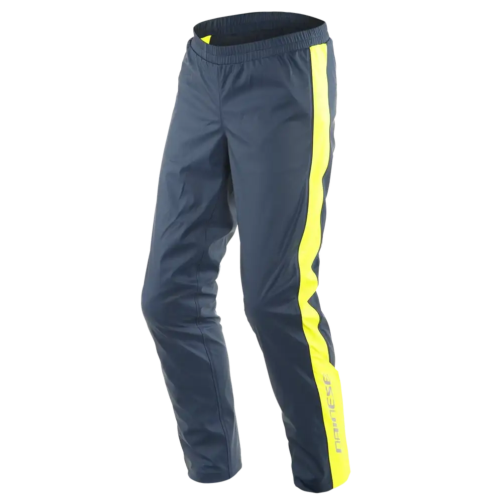 Pantalones Impermeables Dainese Storm 2 Unisex Black Iris/Fluo Yellow
