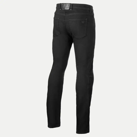 Pantalones Jeans Alpinestars Cult-8 Stretch Denim, Black Rinse