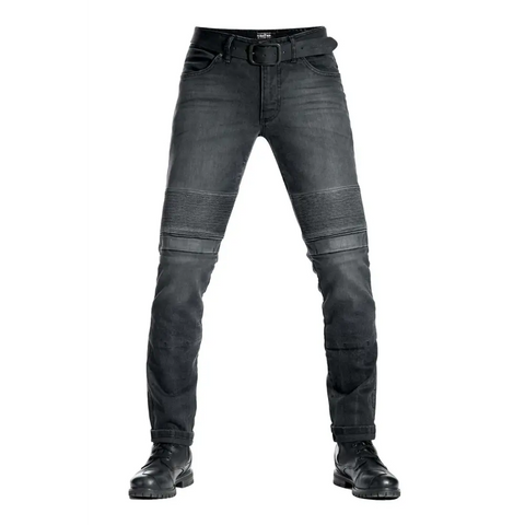 Pantalones Jeans de Moto Pando Moto Karl Devil 9, Black