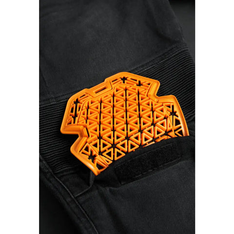 Pantalones Jeans de Moto Pando Moto Karl Devil AAA+, Black