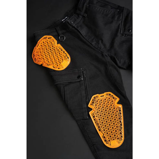 Pantalones Jeans de Moto Pando Moto Mark Black AAA Cordura®