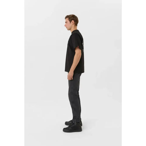 Pantalones Jeans de Moto Pando Robby Slim Cordura®, Black