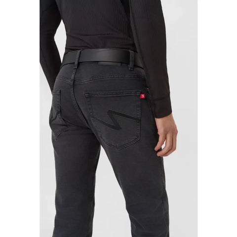 Pantalones Jeans de Moto Pando Robby Slim Cordura®, Black