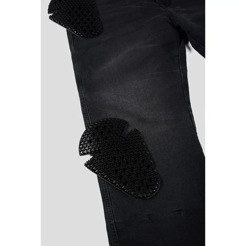 Pantalones Jeans de Moto Pando Robby Slim Cordura®, Black