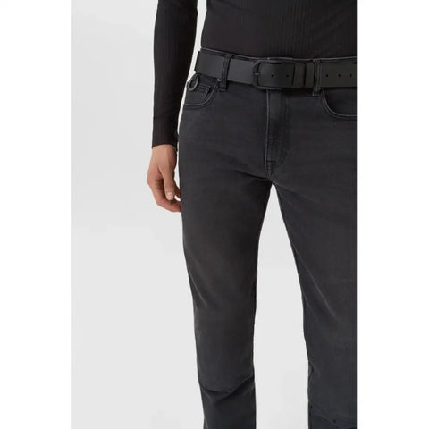 Pantalones Jeans de Moto Pando Robby Slim Cordura®, Black
