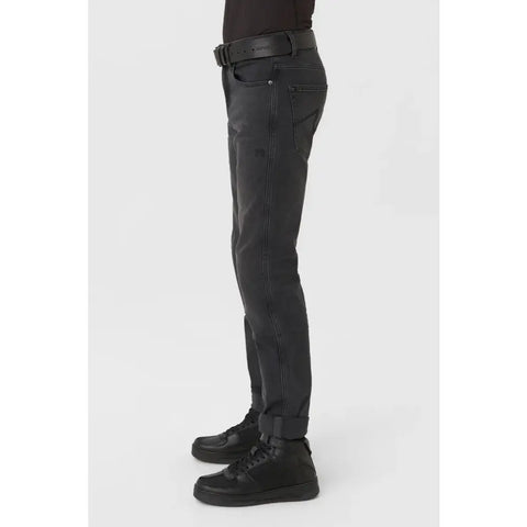 Pantalones Jeans de Moto Pando Robby Slim Cordura®, Black