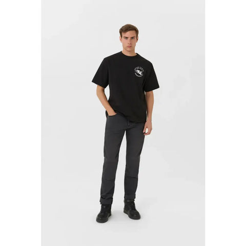 Pantalones Jeans de Moto Pando Robby Slim Cordura®, Black