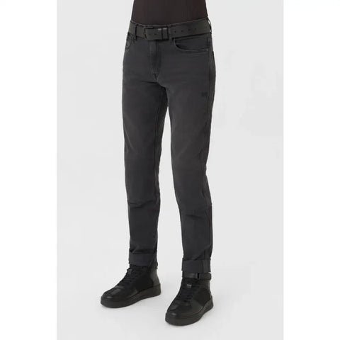 Pantalones Jeans de Moto Pando Robby Slim Cordura®, Black