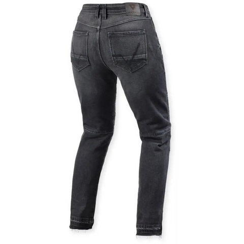 Pantalones Jeans de Mujer REV'IT! Moto 2 Slim Dark Black Stone