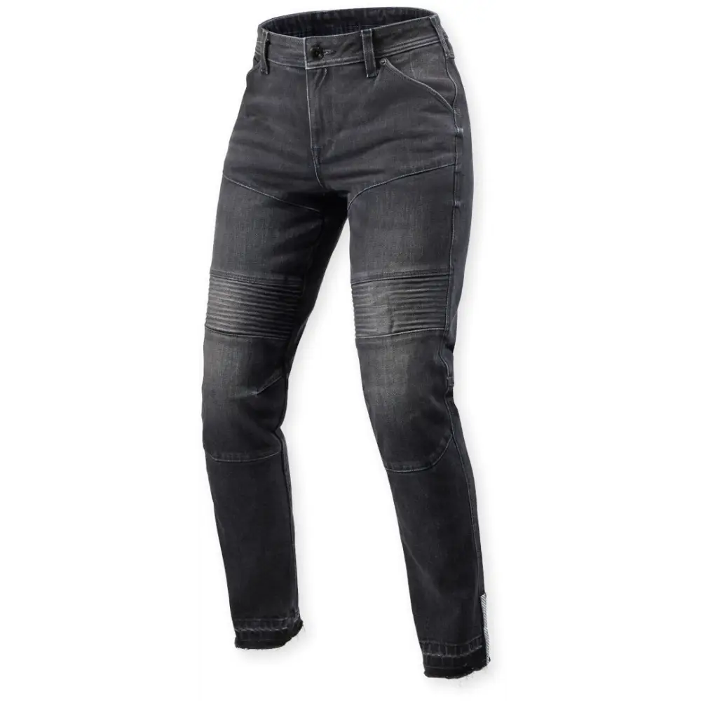 Pantalones Jeans de Mujer REV'IT! Moto 2 Slim Dark Black Stone