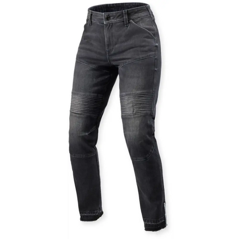 Pantalones Jeans de Mujer REV'IT! Moto 2 Slim Dark Black Stone