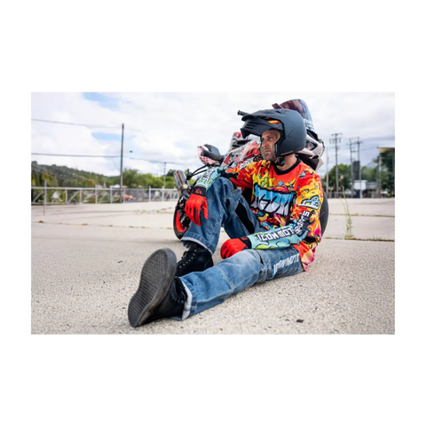 Pantalones Jeans Icon Hooligan Blue (Talla 32)