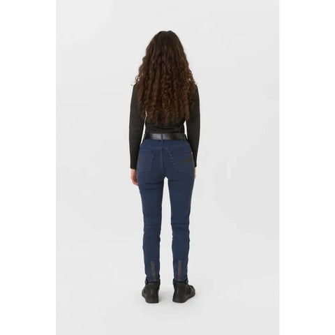 Pantalones Jeans para Moto Pando de Mujer Skinny Fit Cordura® Kusari Cor 02