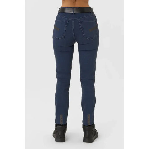 Pantalones Jeans para Moto Pando de Mujer Skinny Fit Cordura® Kusari Cor 02